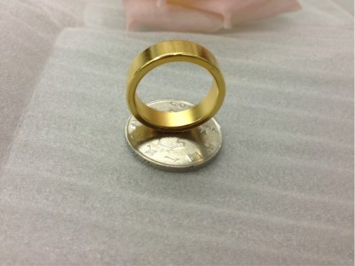 Gold - plated magic all ring