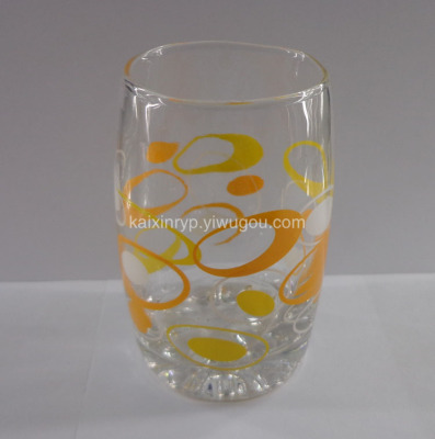 Baked flower Card Box Glass Water Glass Craft Glass ware