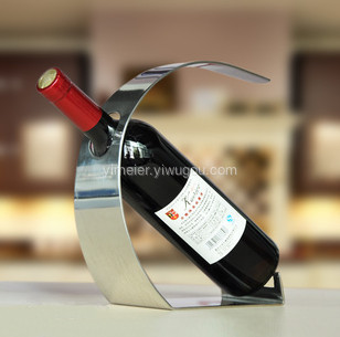 Sister Yi Supply Circular Arc Stainless Steel Wine Rack