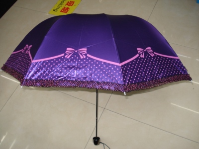 Advertising Umbrella, Triple Folding Umbrella, Foreign Trade Umbrella, Sun Umbrella, Bridal Umbrella