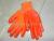 Gloves, gloves, zebra, orange yarn orange rubber gloves, new product gloves.