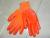 Gloves, gloves, zebra, orange yarn orange rubber gloves, new product gloves.
