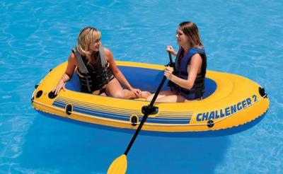 INTEX- Challenger two two inflatable boat -68367 fishing boat / rubber / rubber boat