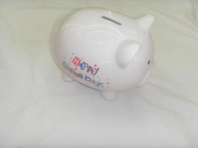 Ceramic piggy bank