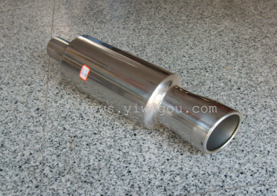 Supply WS-134 Car Silencer Stainless Steel Muffler Exhaust Pipe Car Modification Parts