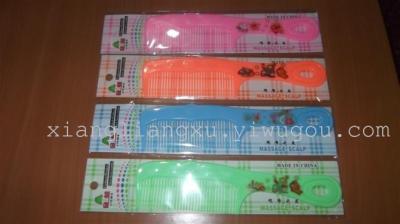 Durable comb color plastic comb fashion express comb