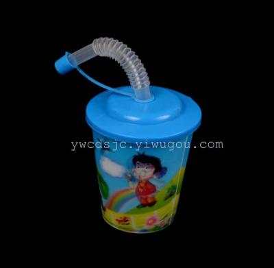Suction cup, change cup, 3 d cup, cold ultimately responds cup, plastic cup, advertising cup 715 # - a