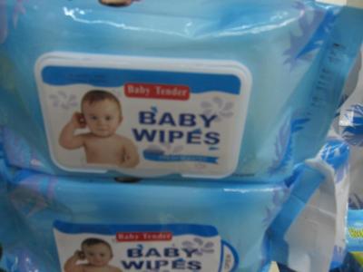 Popular fashion eco-friendly baby wipes.