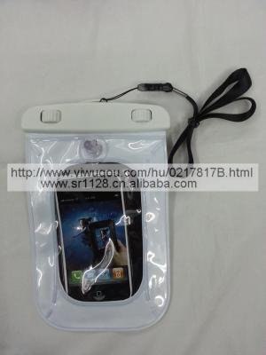 Factory direct dual nozzle phone waterproof bag, 4.3-4.8 inch