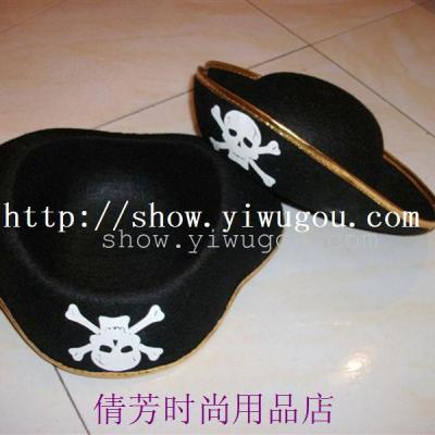 pirates hat,Skull cap,Pirates hat,Non-woven hat