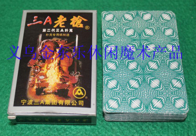 Low-grade 9903 old 250 g paper licence cards cheap triple-a poker cheat poker cards Poker