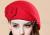 2012 female Korean new wave of 100% the son of nimao pure wool beret autumn-winter Flower hat painters Cap