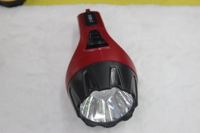 Charge the flashlight with strong light