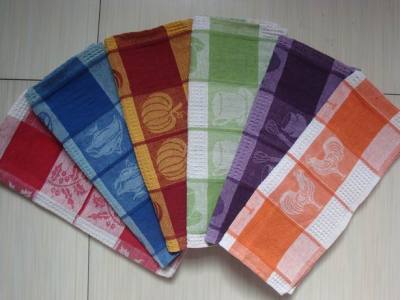 Kitchen cleaning cloth jacquard towel