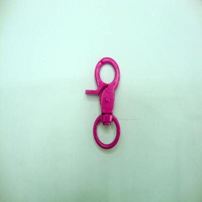 Factory Wholesale Keychain 162# Zinc Alloy Key Ring Pet Buckle Snap Hook Luggage Buckle