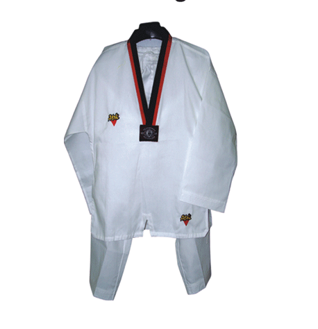 100% cotton thicken Taekwondo dobok of Taekwondo dobok