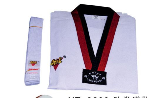 100% cotton thicken Taekwondo dobok of Taekwondo dobok