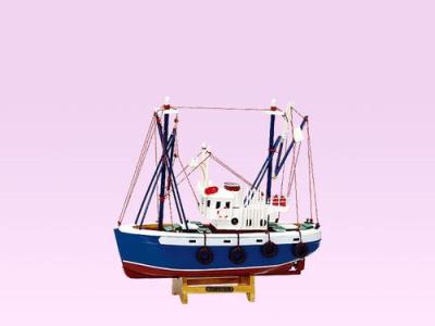 Eastern Mediterranean Home Office decorations wooden crafts creative gift ornaments small fishing boats