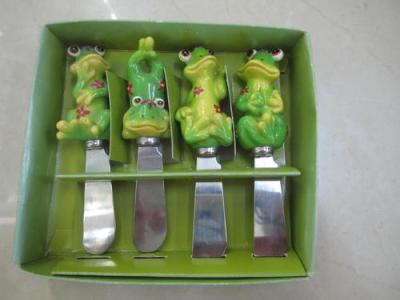 New frog design cake knife-quality stainless steel