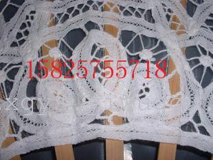 Craft embroidery of decorative lace fan fan fan fan
