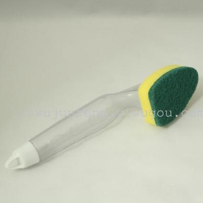 Add liquid brush (sponge scouring brush), environmental non-toxic, it does not hurt to HS-601