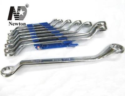 8 piece set of malleable iron double ring spanner set