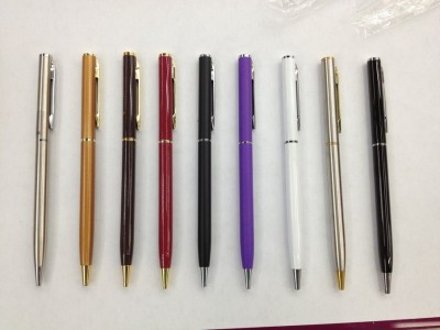 Manufacturers of direct professional production of metal ballpoint pen metal pen gift pen advertising pen can be customized LOGO