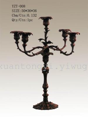 5 candlestick of pure copper copper crafts