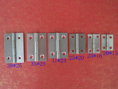 Stainless steel hinge galvanized wooden hinge hinge process box hinge light hinge case and hardware accessories