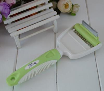 Dongda | pet supply PET plastic beauty hair comb the dog shedding comb dual purpose pet grooming