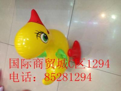 Inflatable toys, PVC material manufacturers selling cartoon character flying duck