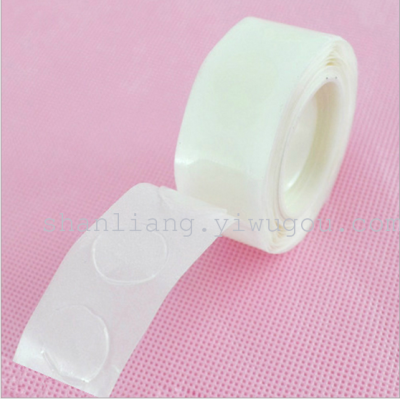 Super Sticky Double-Sided Adhesive Point Easy to Paste Colloidal Particle Balloon Wedding Room Dedicated for Decoration Whole Roll Glue Point