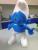Inflatable toys, PVC material manufacturers selling cartoon characters the Smurfs