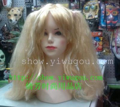Tied double braid on both sides-Fu-Mei doll wig cosplay wig