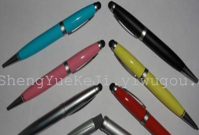 Laser U disk pen, pencil type U pen, laser LOGO