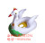 Inflatable toys, PVC material manufacturers selling cartoon goose crafts