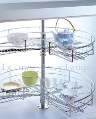 270 ° double turntable shelf basket WF-N1045 PTJ006E