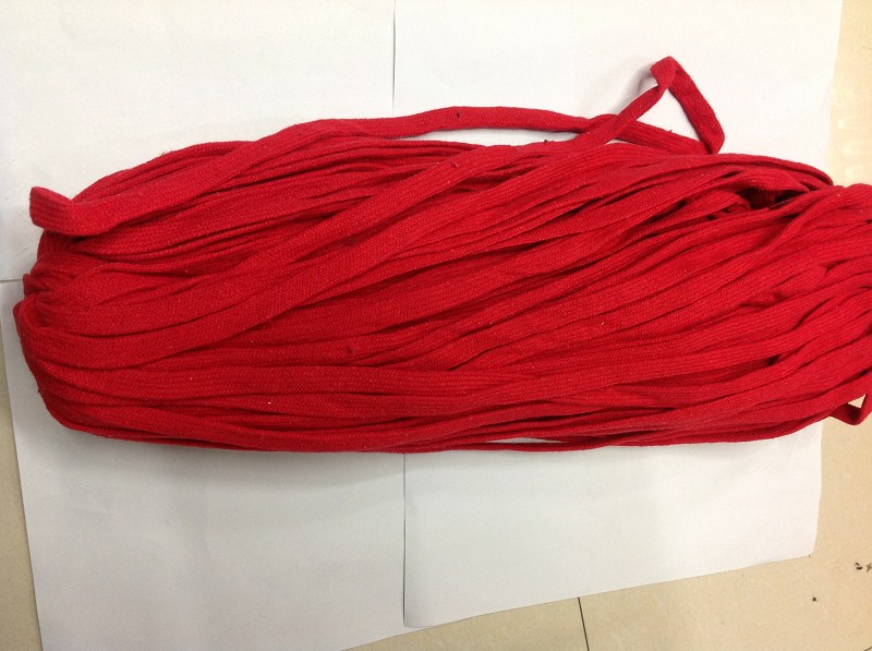 红色打捆平纹棉绳