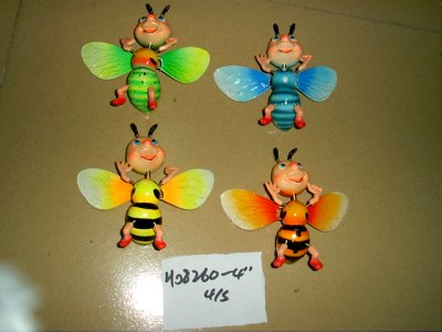 Colorful Bee Refridgerator Magnets