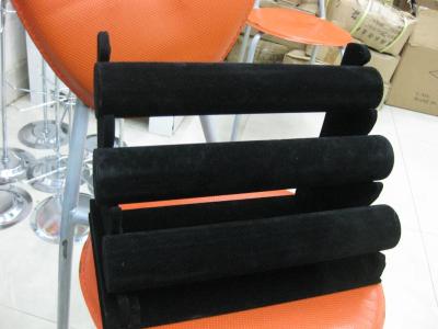 Wholesale supply high quality flannelette bracelet rack high quality accessories display rack