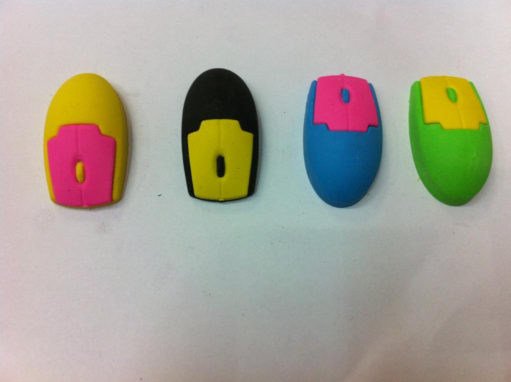 超灵超灵文教用品 5304鼠标造型卡通橡皮