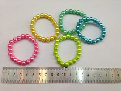 Children's bracelet and chrome fashion pearl bracelet