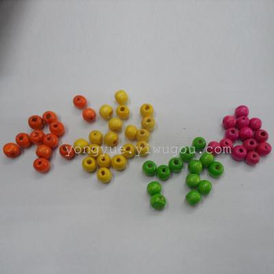 Supply various specifications of wood bead color environmental protection wood bead wood bead manufacturers direct sales