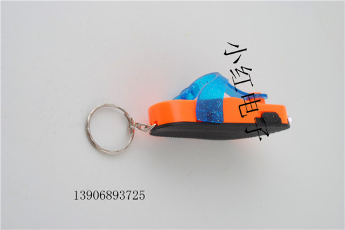 led keychain slippers keychain lamp slippers keychain