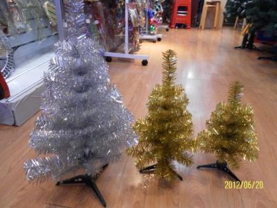 30cm, 45cm, 60cm Gold, Silver Christmas Tree