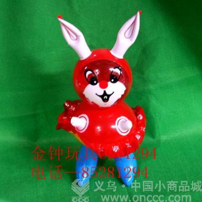 Inflatable toys, PVC material manufacturers selling cartoon rabbit doll