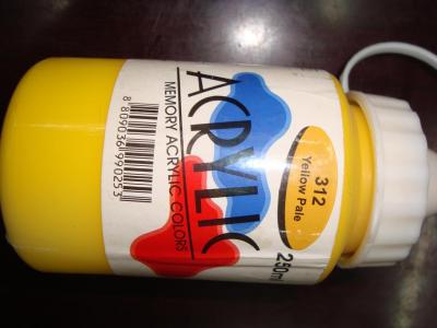 250 ml of beak acrylic painting pigments