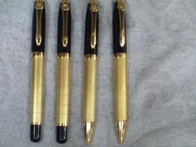 Gold luxury pen, pen.