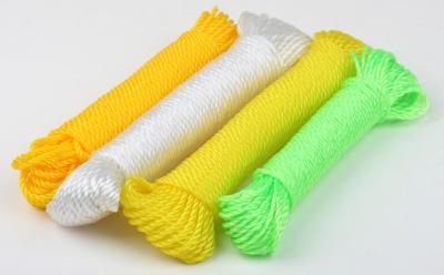 New material color nylon rope plastic rope PP three rope tied rope