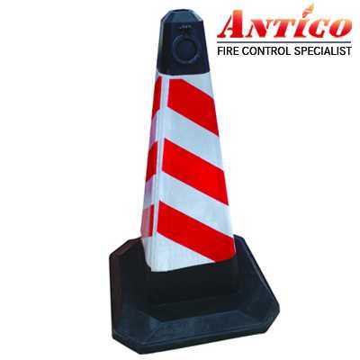 High-End Earrings Traffic Cone Plastic with Sand Road Ice Cream Cone Traffic Tapered Logo Tapered Road Sign